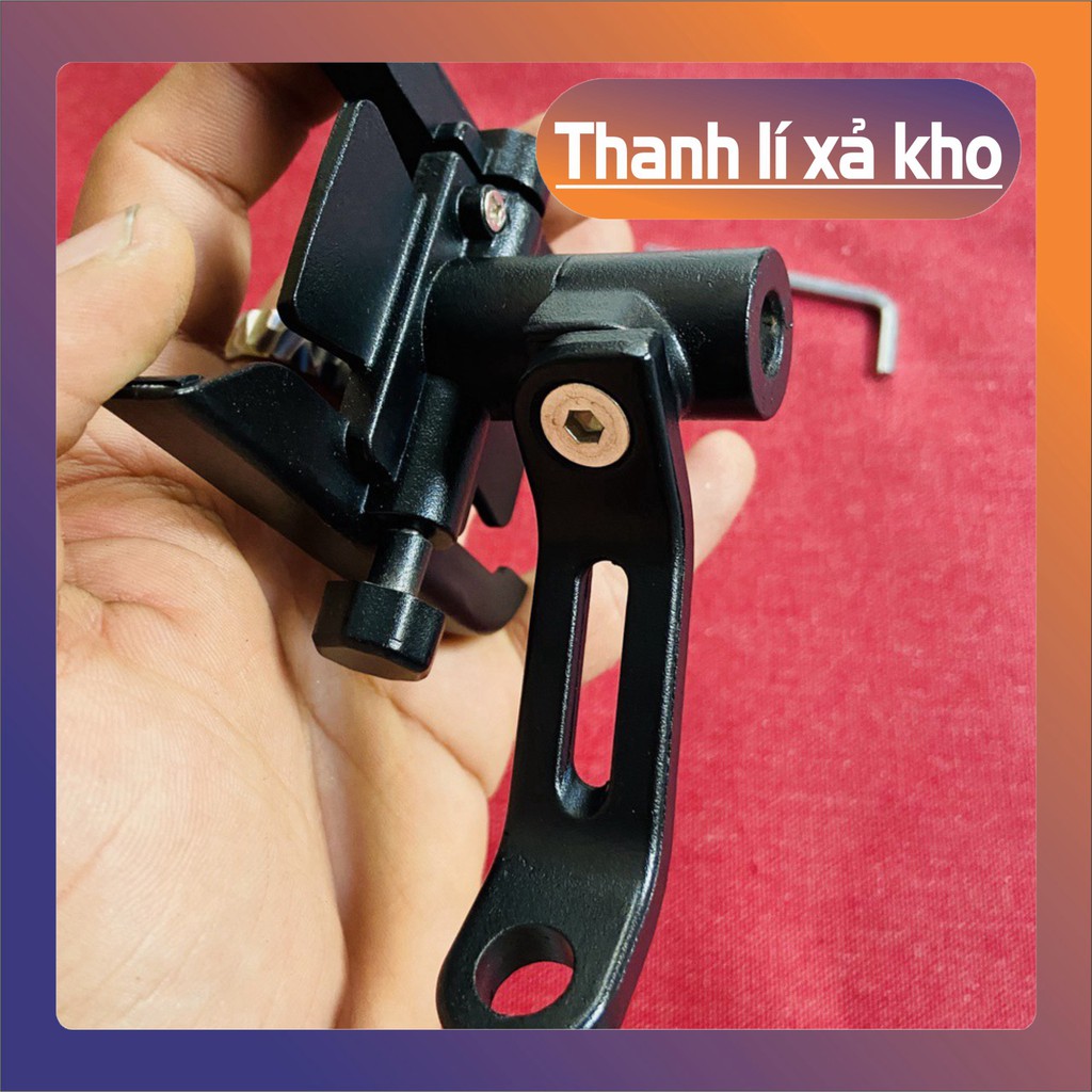 [ XẢ HẾT KHO ] [PHONE STAND] Giá đỡ điện thoại gắn xe máy phù hợp mọi loại điện thoai chắc chắn siêu bền (MÀU ĐEN)