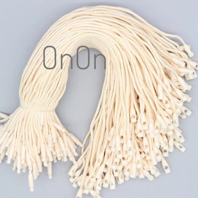 Dây Cotton KEM treo nhãn mác quần áo - khoảng 100 sợi