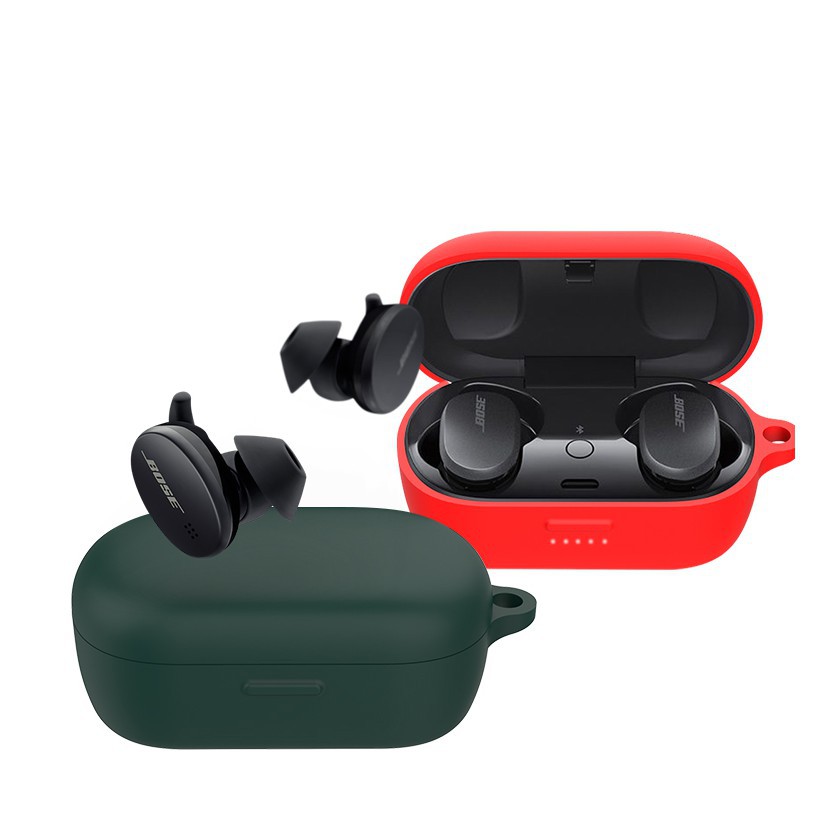 Ốp Silicon chống sốc cao su - ốp bảo vệ tai nghe Bose QuietComfort Earbuds BOSE QC  Earbuds case