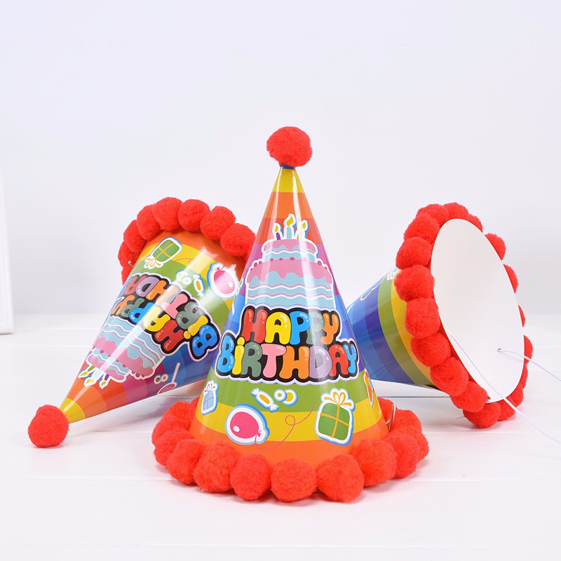 Mũ sinh nhật chủ tiệc ( inbox shop để chọn màu)