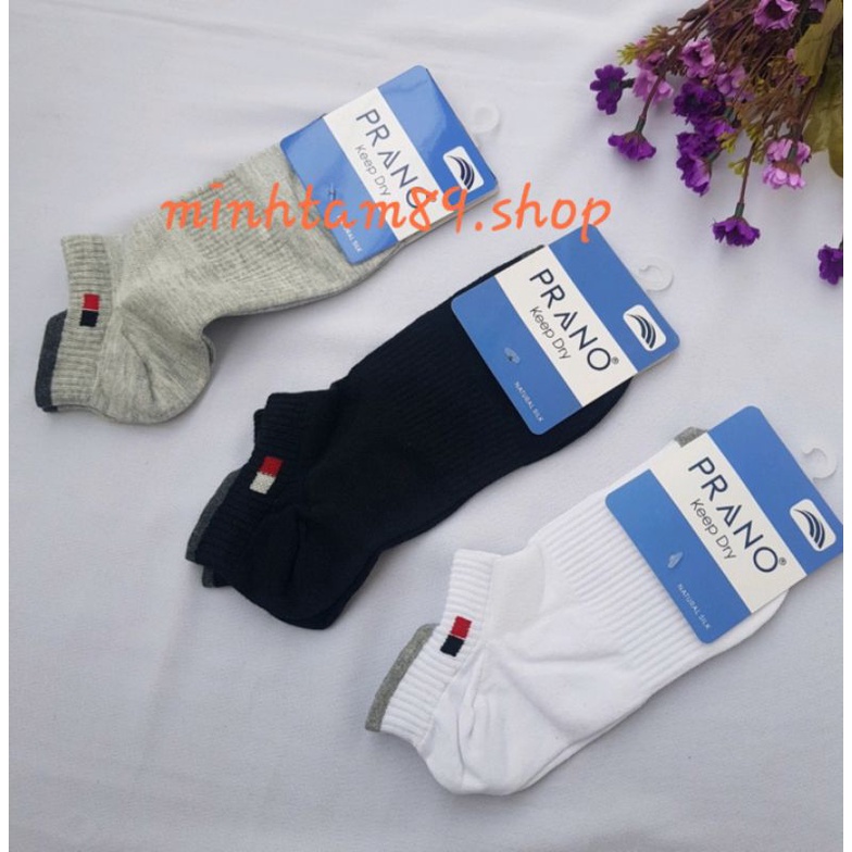Tất cổ thấp PRANO kháng khuẩn chống hôi chân