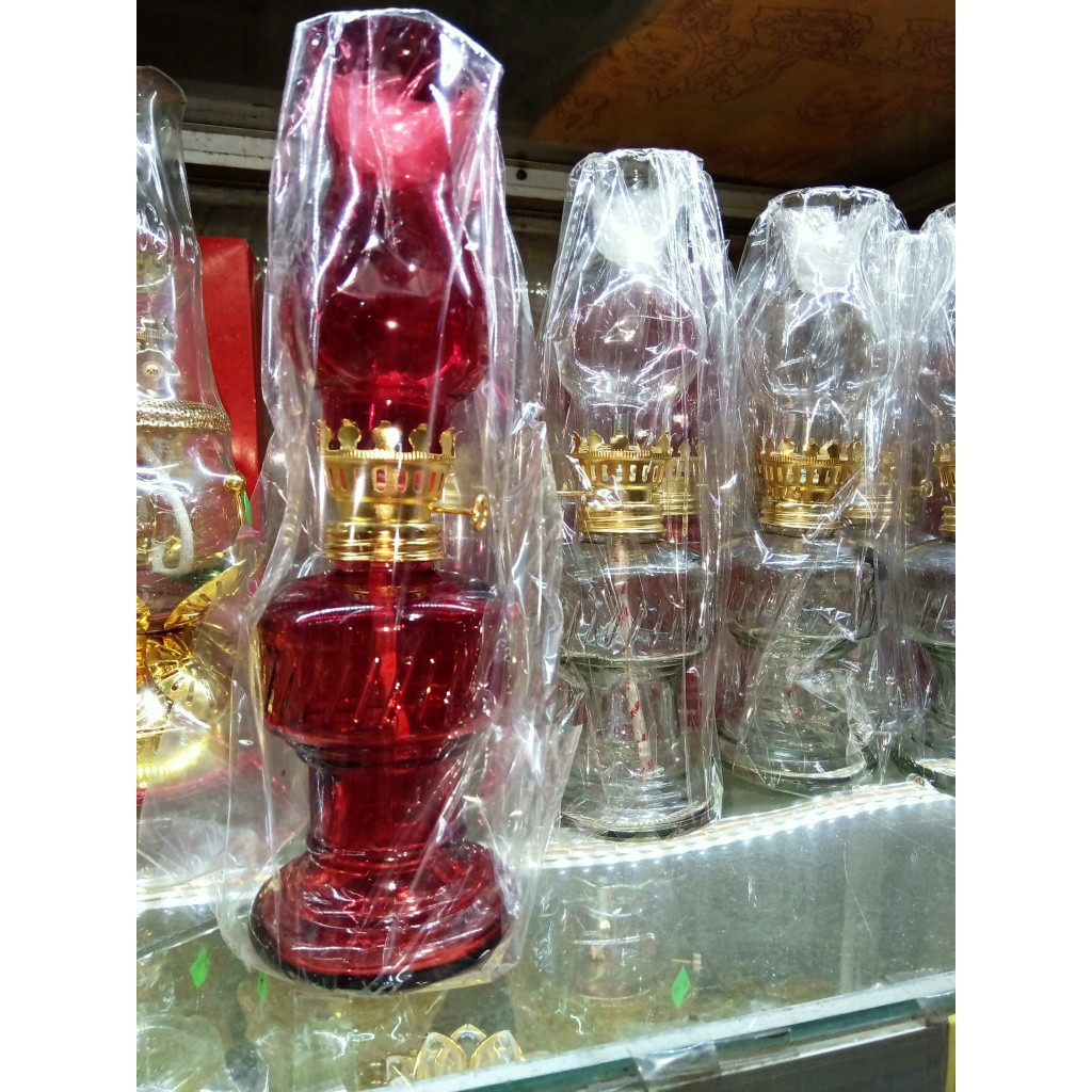 Đèn thủy tinh  thắp dầu