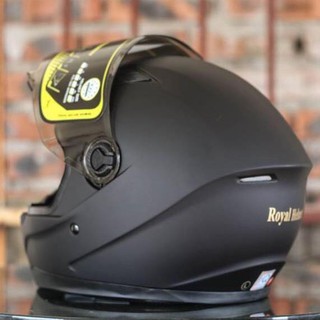 [FreeShip – Xả Kho] Nón Fullface Royal M136 Đen Nhám
