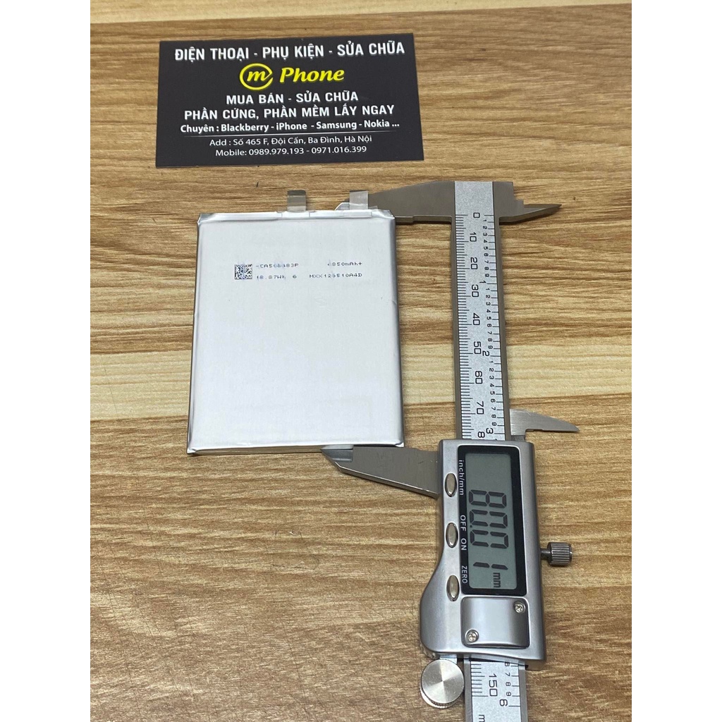 Cell pin/ Phôi pin Dung lượng 4850mAh dành cho điện thoại, máy tính bảng...