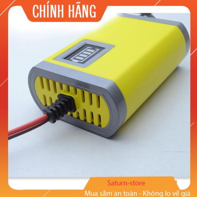 Bộ sạc acquy 12V-2A thông minh cao cấp , Bộ nạp ác quy tự ngắt Sạc Nhanh Chính xác