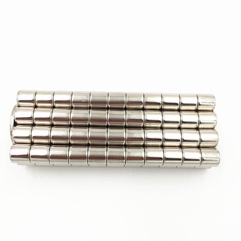 Viên nam châm hình trụ 10x10mm siêu mạnh N35