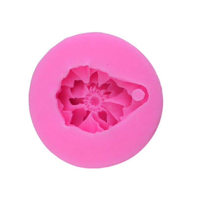 Khuôn Làm Bánh Chất Liệu Silicone Tự Làm Hình Hoa Mẫu Đơn