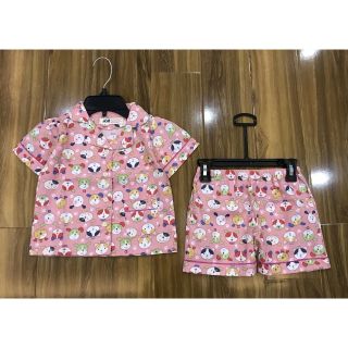 B0768: bộ bé gái pijama sz 1-8T, cho bé từ 10- 25kg, chất kate thô mềm rất đẹp. Hàng xưởng may ah, bao đẹp các shop nhé,