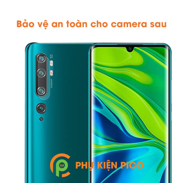 Dán camera Xiaomi CC9 Pro trong suốt - Dán camera Xiaomi Mi CC9 Pro chống xước bảo vệ camera