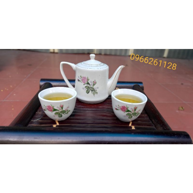 1 cái Chén hoa hồng mắt trâu Lẻ  tồn kho thời bao cấp giá 1c
