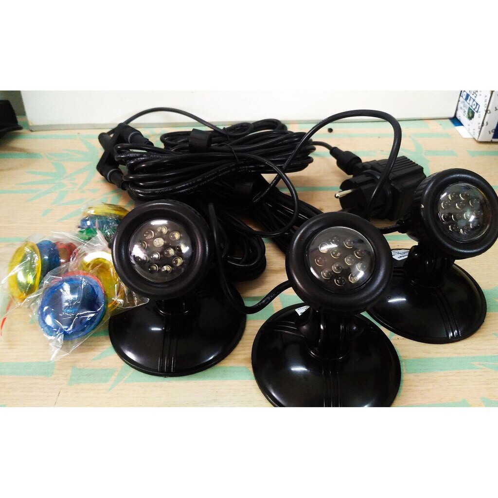 Đèn led âm nước cho hồ koi - hồ non bộ, đèn dành cho hồ cá koi JEBAO GL2-3
