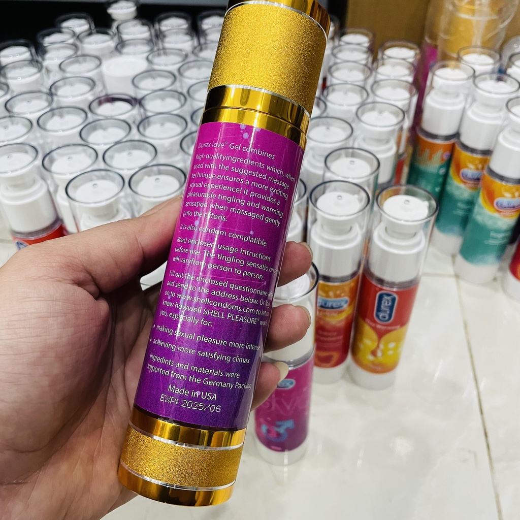 New- Gel Bôi Trơn Durex Tăng Khoái Cảm Durex Love Chai 150g