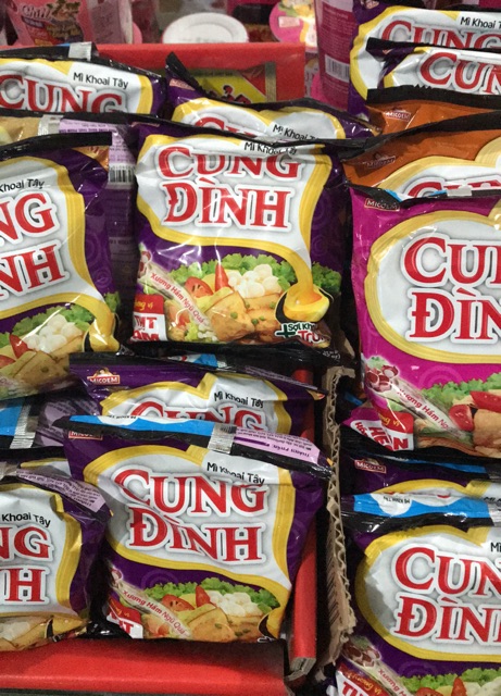 1 Gói Mì Tôm Cung Đình 80g Thịt Hầm Nấm/ Sườn Heo Hầm Măng