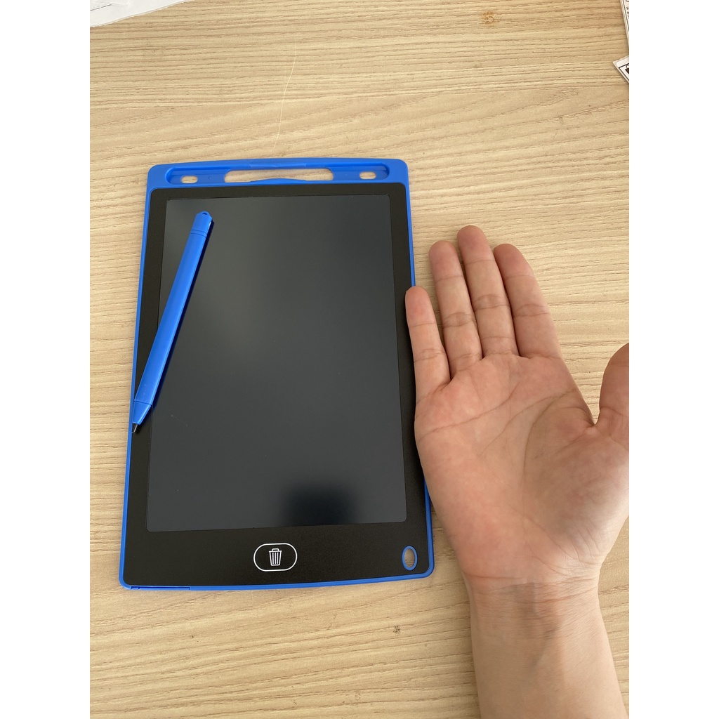 Bảng viết bảng vẽ tự xóa thông minh, Bảng LCD cho bé 1-8 tuổi cho bé vẽ hình, làm nháp toán học