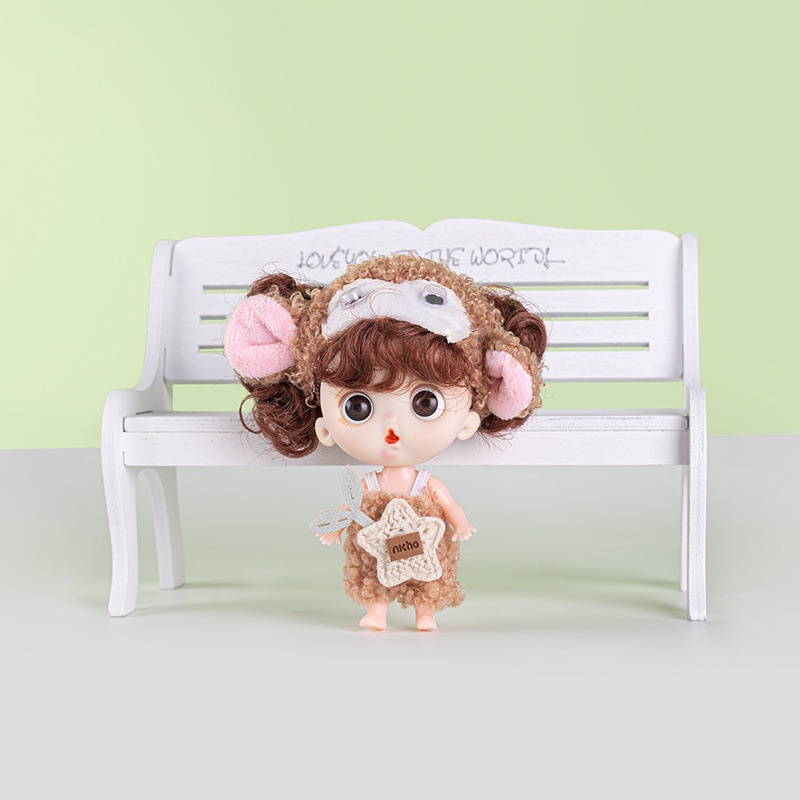 Búp Bê Đồ Chơi Dễ Thương Xinh Xắn Cao Cấp 10cm