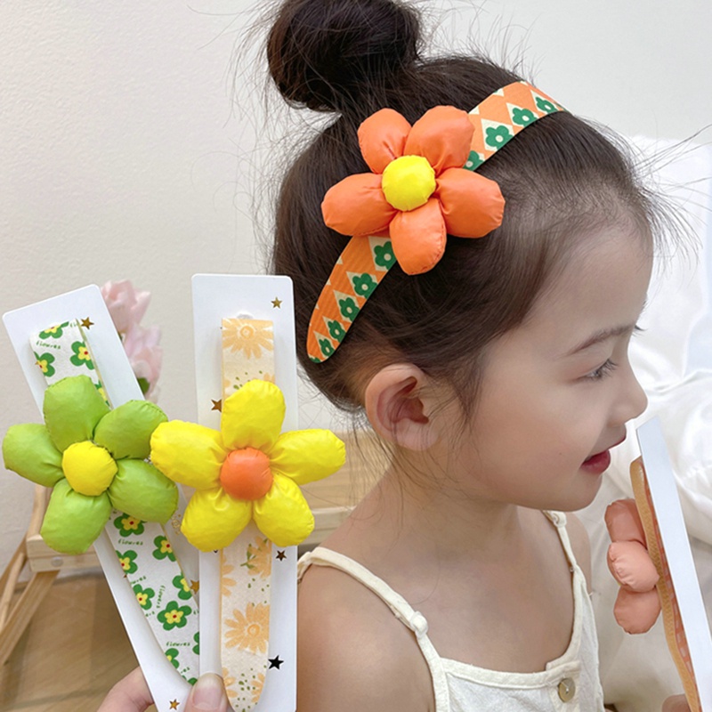 Băng Đô Đính Hoa Dễ Thương Cho Bé Gái Thời Trang