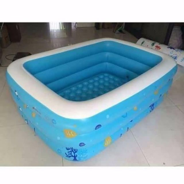 Bể bơi 160cm tặng keo vá và 2 miếng vá bể dự phòng