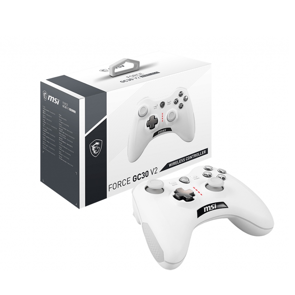 Tay cầm chơi game MSI Force GC30 V2 - Hàng chính hãng