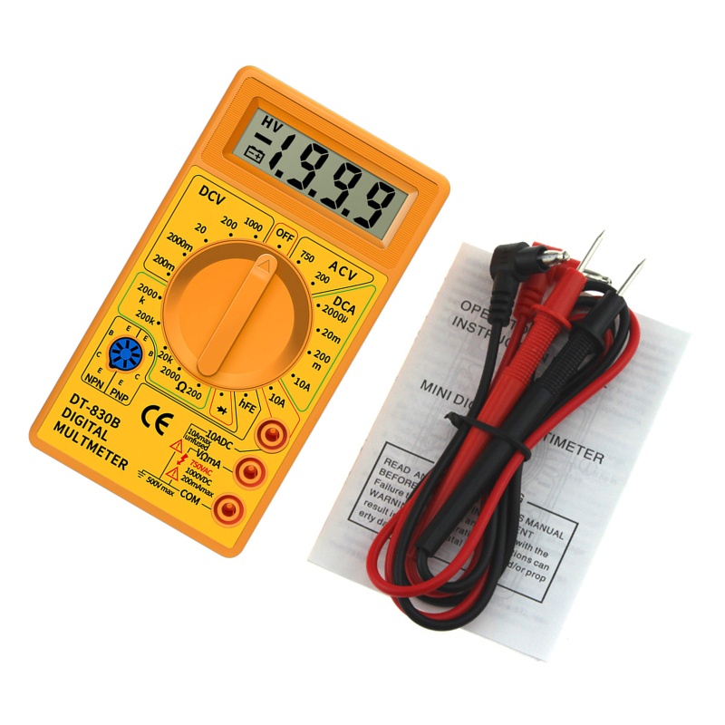 ✿ Đồng Hồ Đo Điện Đa Năng 750/1000V Kèm Phụ Kiện