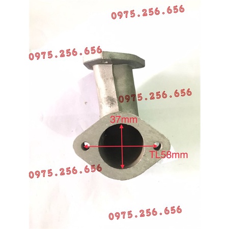 Chân Nối Cổ hút 186 Phụ tùng máy cày