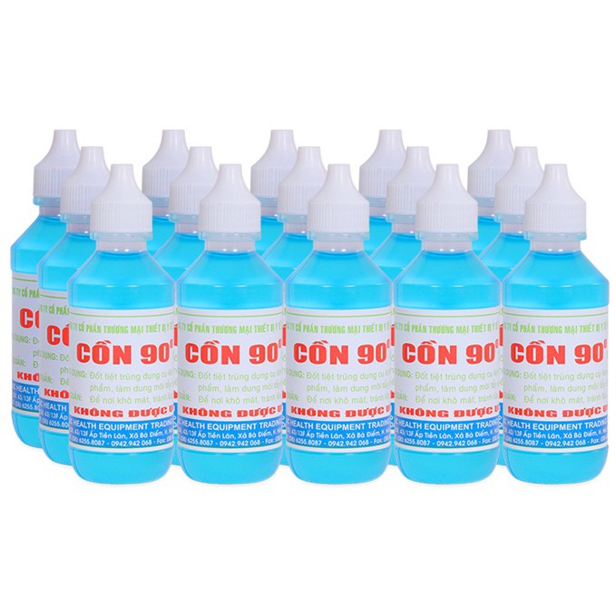 Chai 60ml Cồn 90 độ Vĩnh Phúc