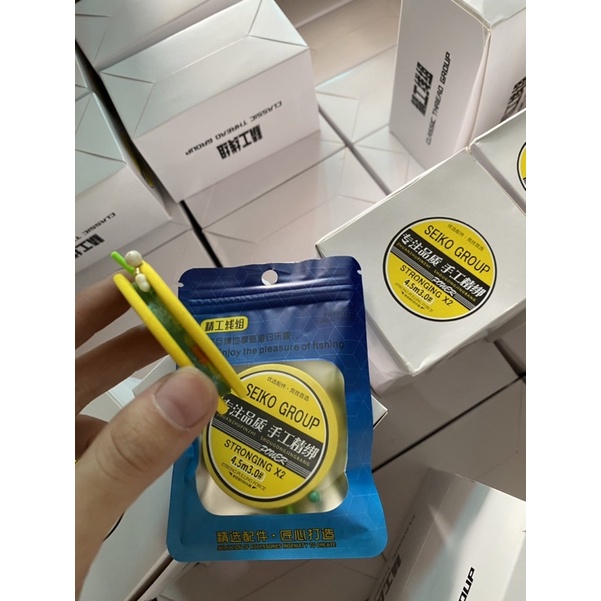 Dây Trục Câu Đài STRONGING X2. Tàng hình trong nước. Tải Cá Siêu Khoẻ