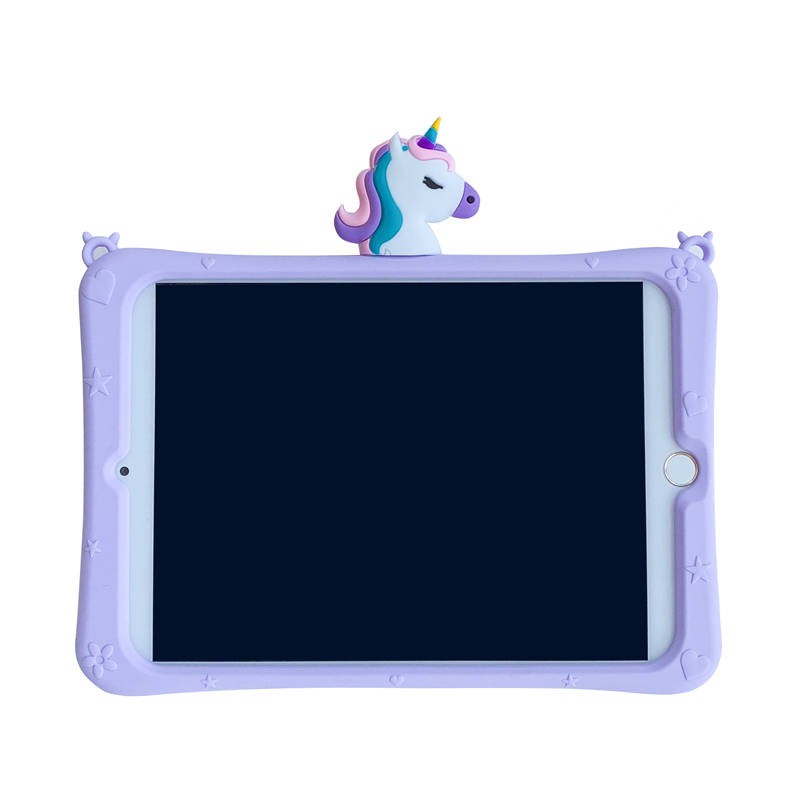 Ốp máy tính bảng silicon dễ thương chống sốc họa tiết Unicorn dùng cho Samsung Galaxy Tab A 8.0 2019 SM-T290 295 297