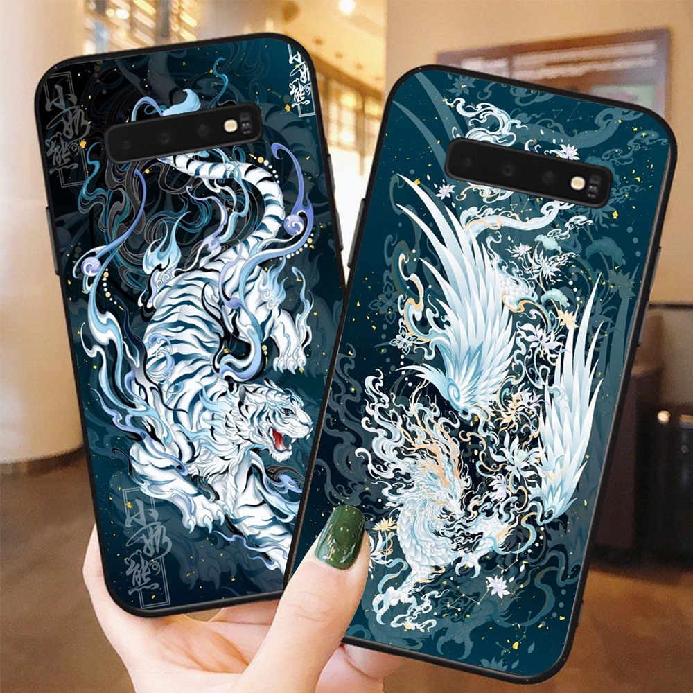 Ốp lưng điện thoại Samsung s10 / ss s10 5g / ss s10 plus / ss s10+ hổ , rồng , phượng hoàng ốp lưng 