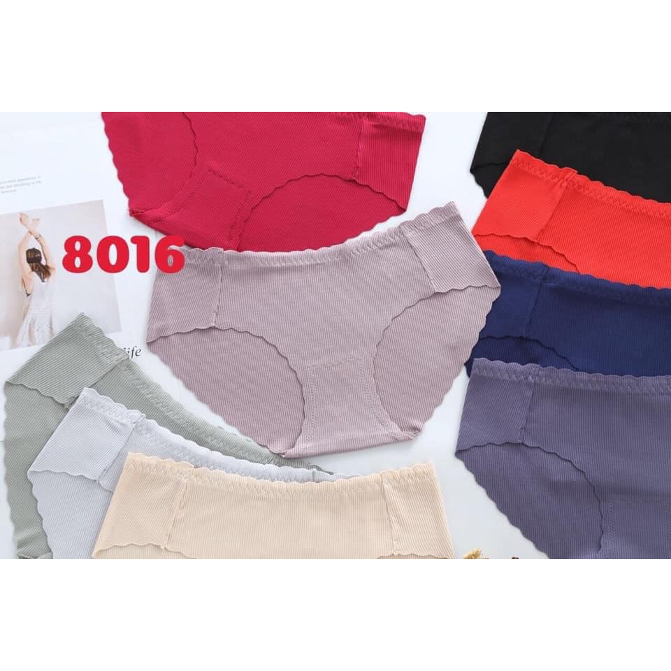 LỐ 10 QUẦN LÓT SU VIỀN SÓNG CHẤT ĐẸP MÃ 8016