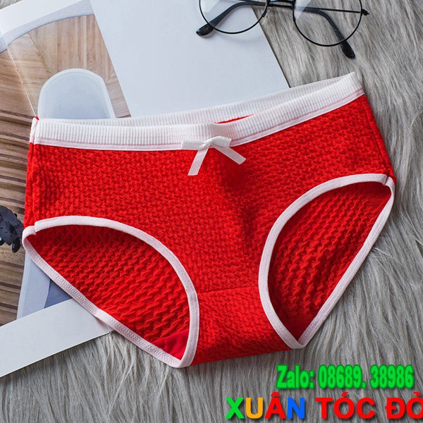 [Mã WASTDEP giảm 5K đơn bất kì] SỈ ZALO RẺ HƠN NHIỀU_ Quần Lót 10 Màu Nơ Thông Hơi Mới Mềm Mịn Đẹp H012 | BigBuy360 - bigbuy360.vn
