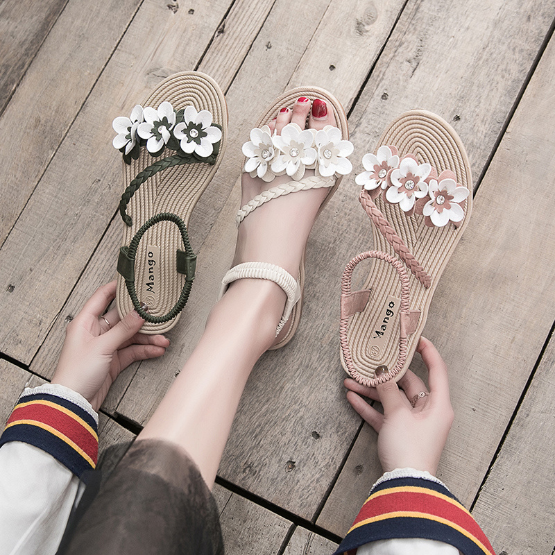 IELGY Đôi giày xăng đan thời trang dành cho nữ