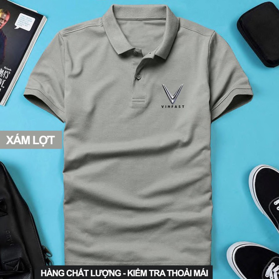 Áo thun Polo Vinfast Cao Cấp - Polo có cổ Logo Hãng Xe Ô tô nhiều màu sang trọng, lịch lãm, đẳng cấp, thời trang Polo St | BigBuy360 - bigbuy360.vn