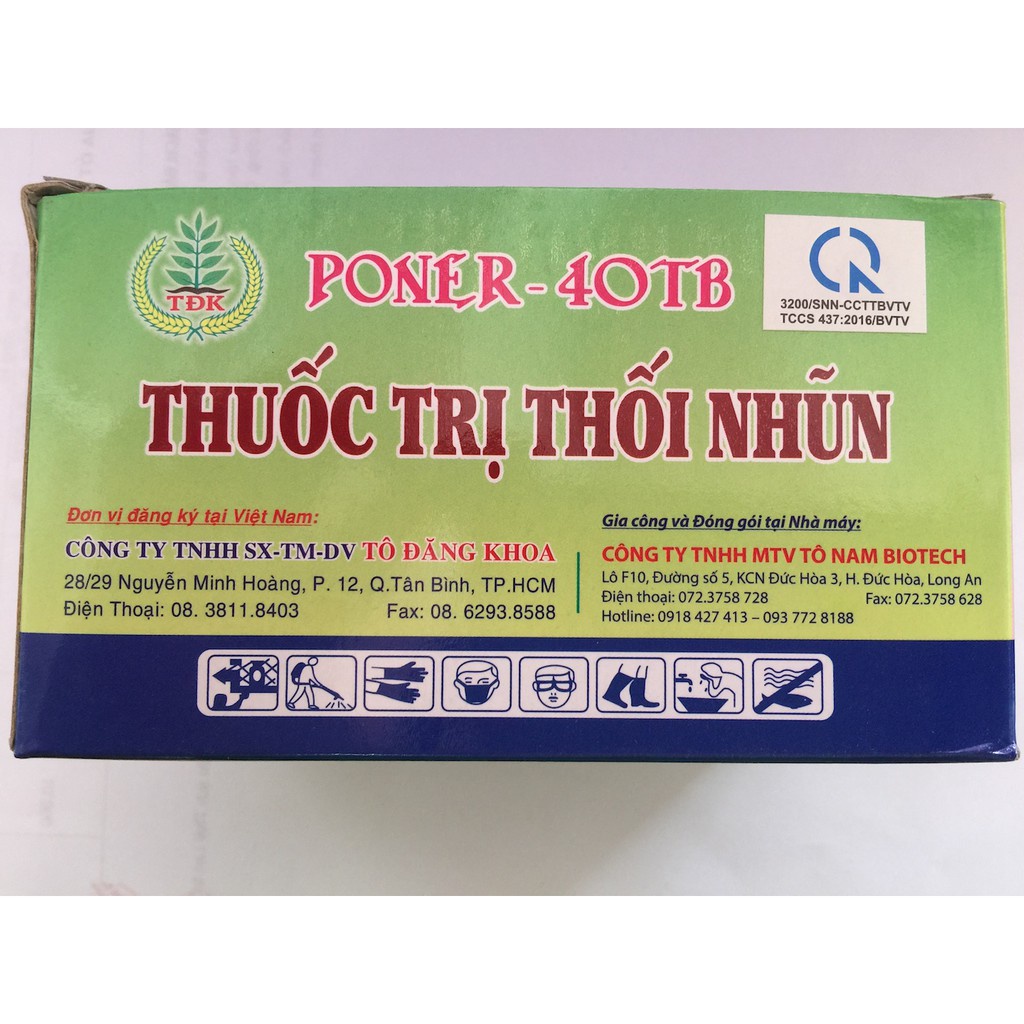 [SIEURE] trị thối nhũn PONER - 40TB hàng đẹp, phân phối chuyên nghiệp.