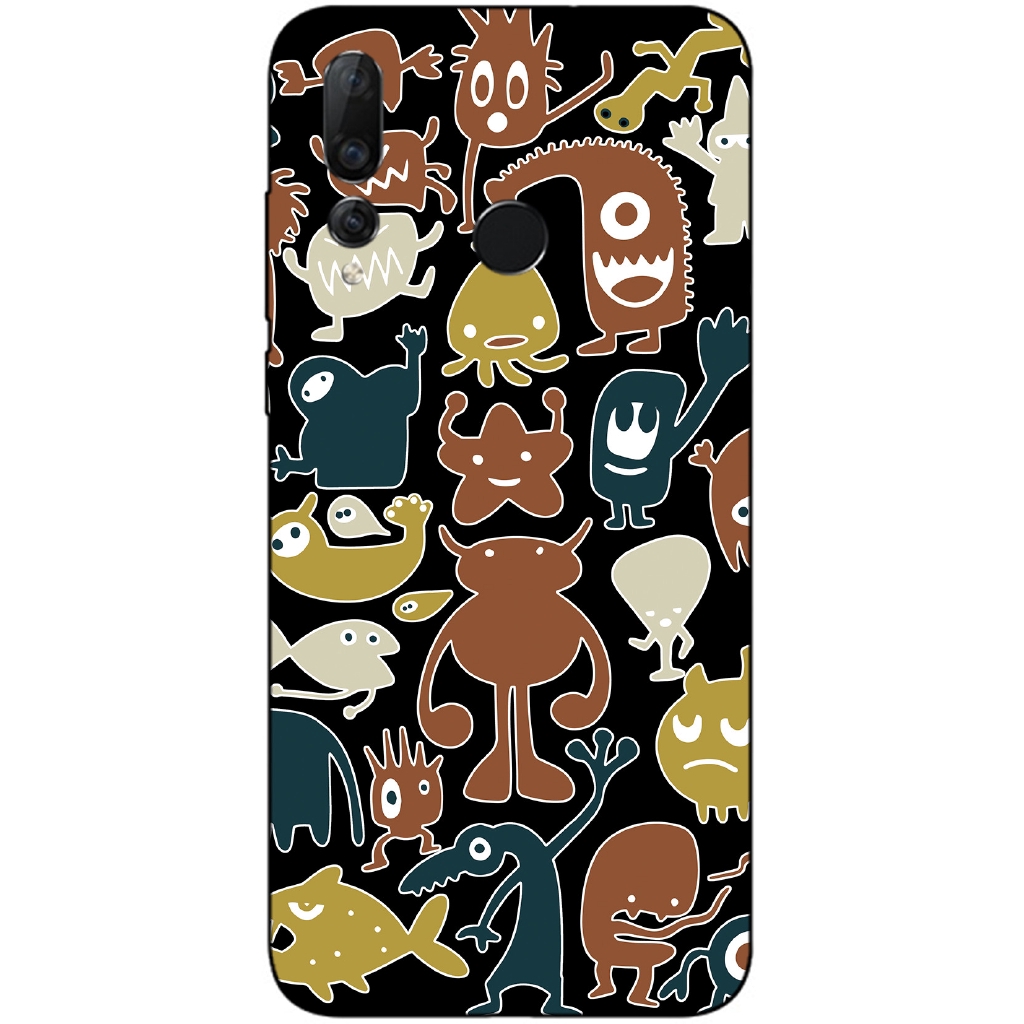 【Ready Stock】Meizu Meilan Note 9/Note 8/Note 6/Note 5/Note 3/Note 2 Silicone Soft TPU Case Cartoon Space Printed Back Cover Shockproof Casing