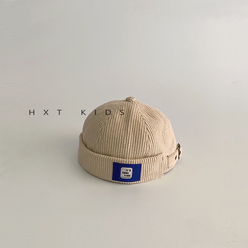 MNGRL Mũ Tròn Thời Trang Dễ Thương Thoải Mái Thoáng Khí Hàn Quốc Cho Bé Trai Bé Gái