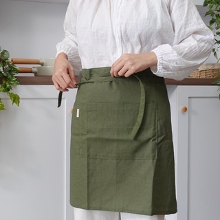 Tạp dề linen ngắn