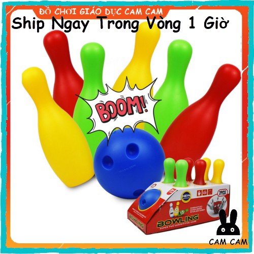 BỘ ĐỒ CHƠI ⚡BOWLING MINI⚡ NHỰA DÀY DẶN CAO CẤP THÍCH HỢP LÀM QUÀ TẶNG CHO BÉ