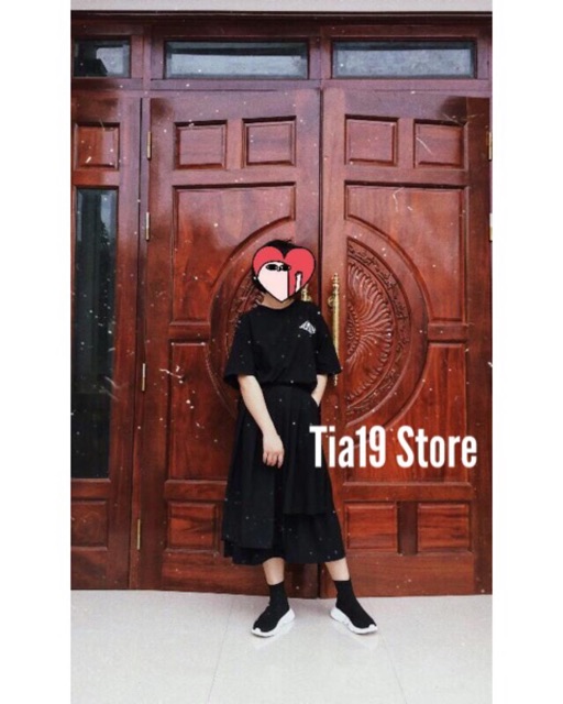 Chân váy midi lệch ( ẢNH THẬT TIA19 CHỤP) | BigBuy360 - bigbuy360.vn