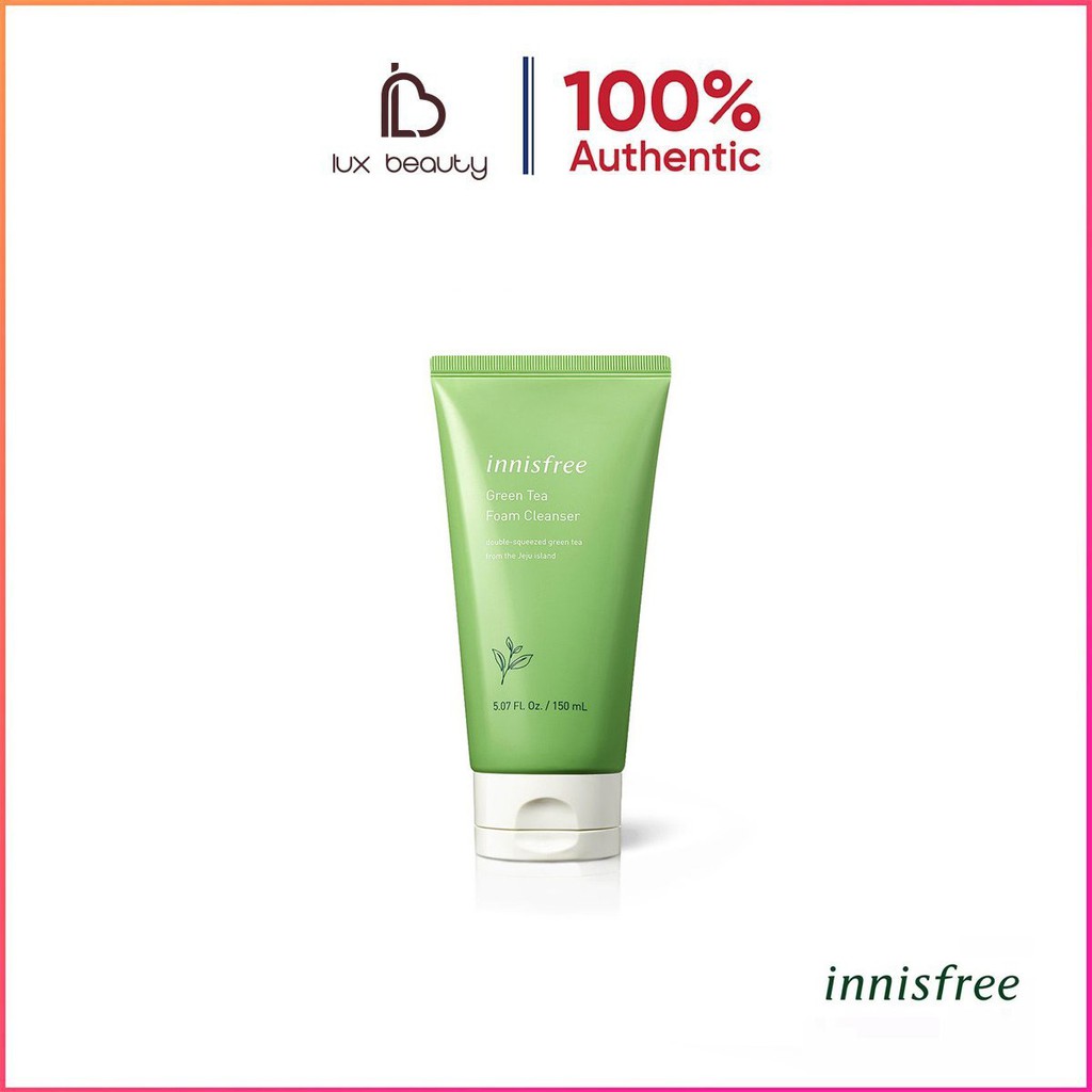 Sữa rửa mặt inisfree green tea, sữa rửa mặt sạch bụi 150ml