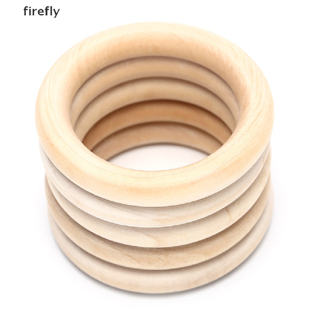 1 Túi Hạt Gỗ Tròn Tự Nhiên Dùng Làm Trang Sức DIY