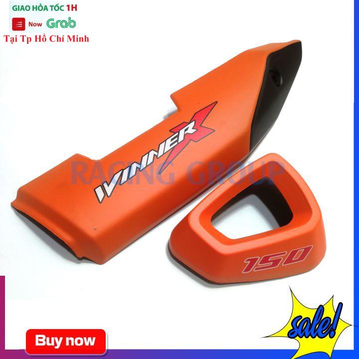 Bộ Ốp Pô Và Chụp Đít Pô Xe Máy Winner X Nhiều Màu Sắc Lựa Chọn