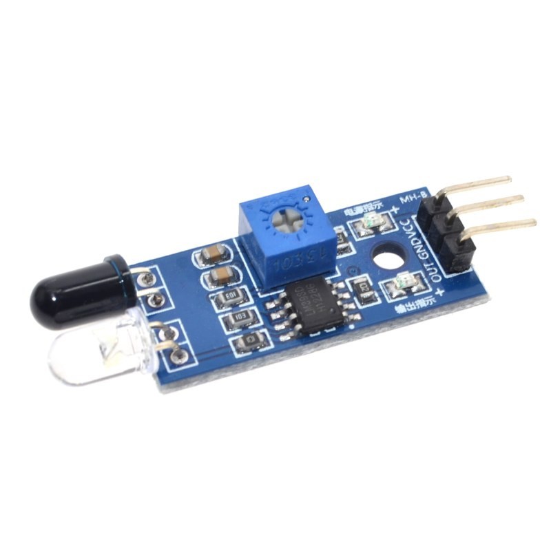 Module cảm biến Quang Điện Phản Xạ 3pin IR Hồng Ngoại Obstacl cho Xe Thông Minh Diy Arduino