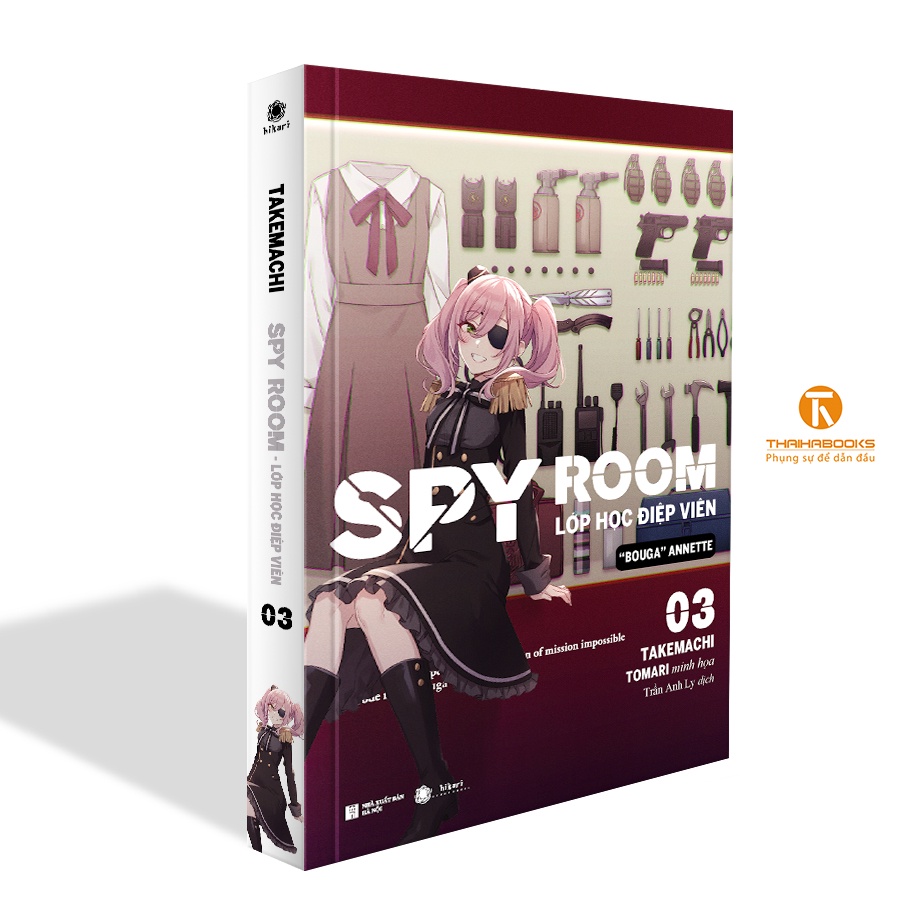 Sách - Bản đặc biệt - Spy room Lớp học điệp viên - Tập 3
