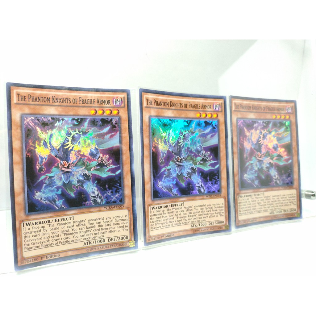 Thẻ bài Yugioh The Phantom Knights of Fragile Armor (Super Rare)- Thẻ bài chính hãng