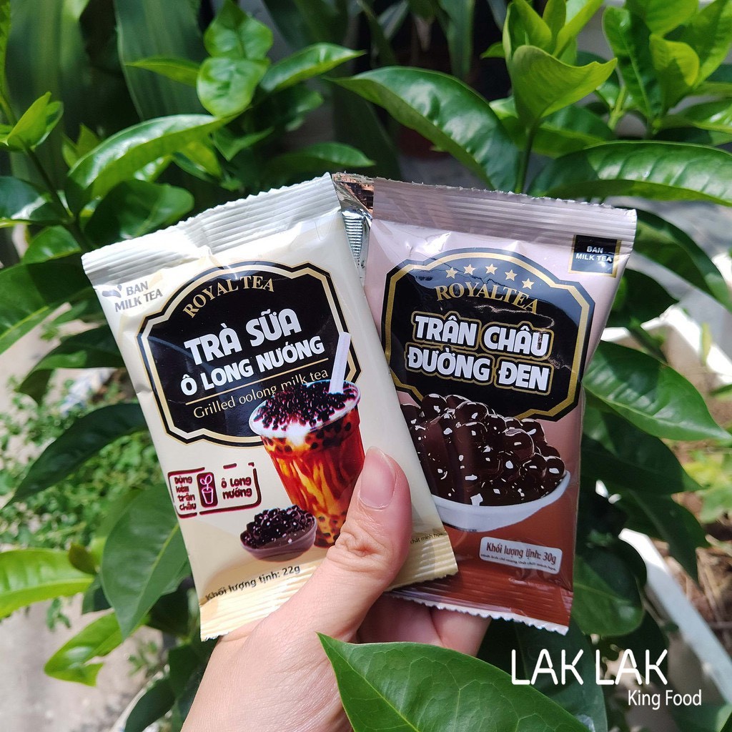 Trà Sữa Trân Châu Royal Tea Tự Pha Vị Chân Trâu Đường Đen [ 8 SET] ĂN VẶT  - SIÊU NGON | BigBuy360 - bigbuy360.vn