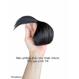 Độn phồng mái Tóc thật ( Ảnh chụp thật 100% )