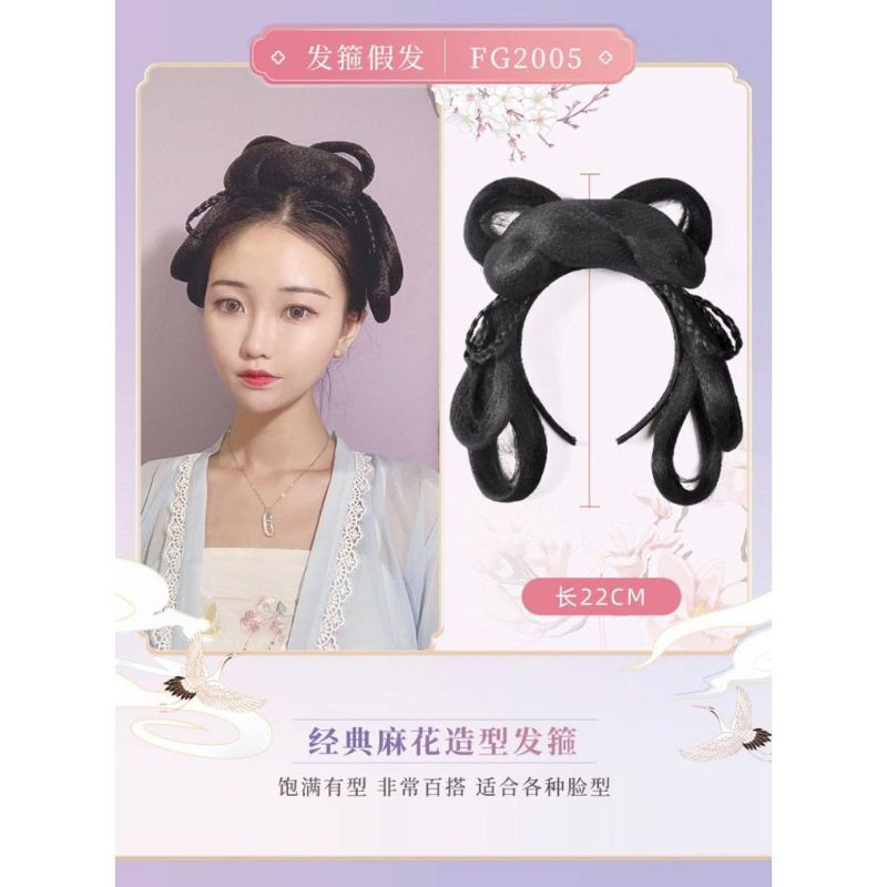 tóc bờm cổ trang