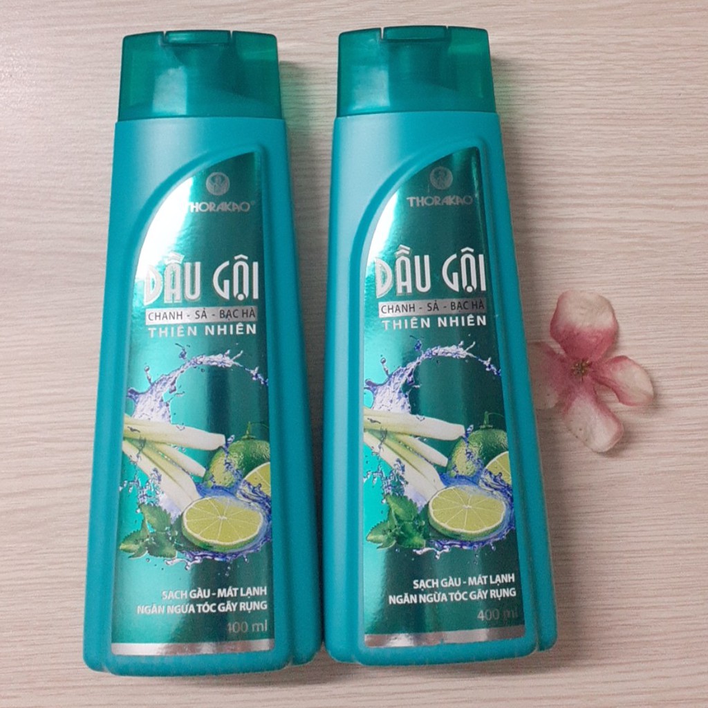 Dầu gội Chanh Sả Bạc Hà 400ml Thorakao