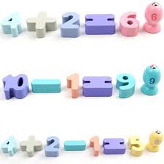 Bộ đồ chơi ghép số câu cá bằng gỗ