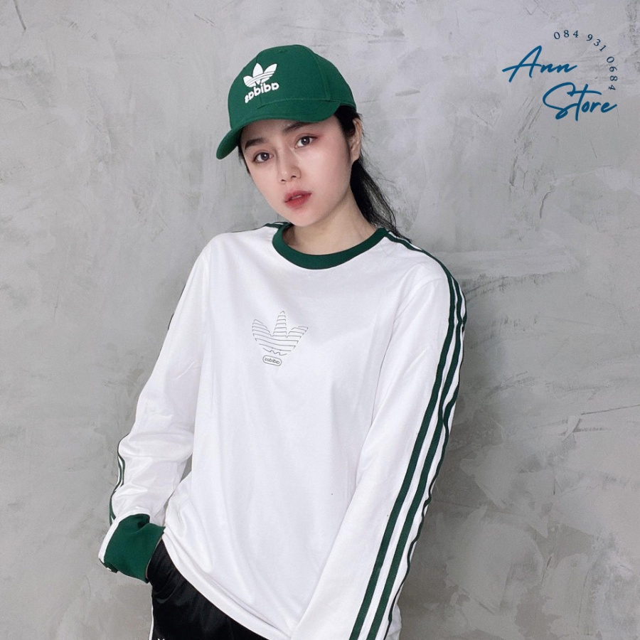 Mũ lưỡi trai Adidas hot trend, logo 3 lá truyền thống thêu nổi, chất vải kaki 100% cotton, hàng Quảng Châu full tag